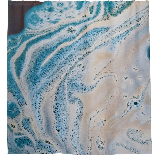 Blue and white abstract painting (Front)