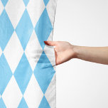 Blue and White Bavaria Rhombus Flag Pattern Scarf<br><div class="desc">Elegant,  stylish and sophisticated Bavarian flag rhombus pattern in blue and white colour. Modern and trendy gift,  perfect for the diamond-lozenge pattern lover in your life.</div>