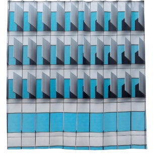 Blue and white chequered illustration