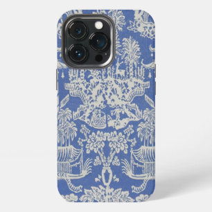 Blue and White Chinoiserie Oriental iPhone 13 Pro Case