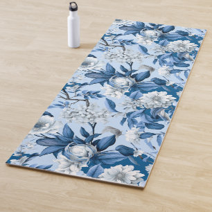 Blue and White Chinoserie Series Design 3 Yoga Mat