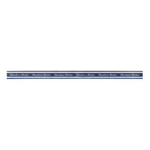 Blue and White Christmas Ribbon Satin Ribbon
