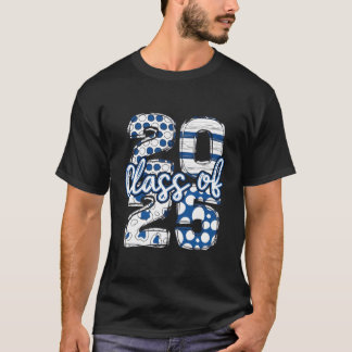 Blue And White Class Of 2025 Senior Class 2025 T-Shirt