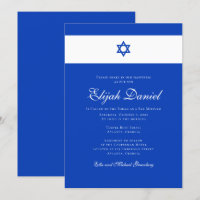 Blue and White | Colours of Israel Bar Mitzvah