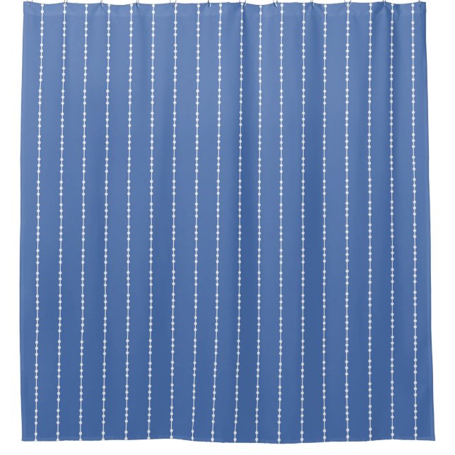 Blue and White Dot Pinstripe (Front)