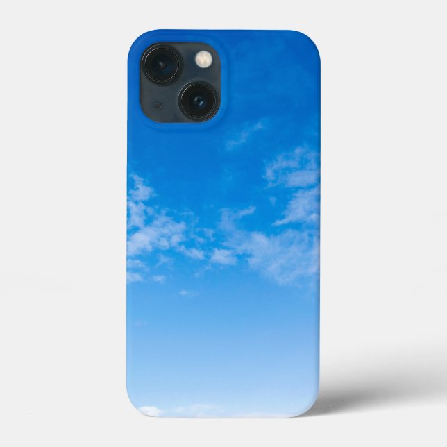 Blue And White Elegant Case-Mate iPhone Case (Back)