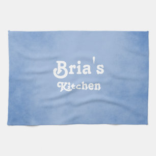 Blue and White Fancy Kitchen Towel