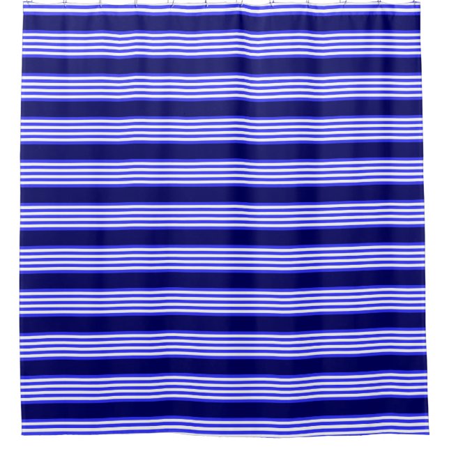 Blue and white five stripes pattern (Front)