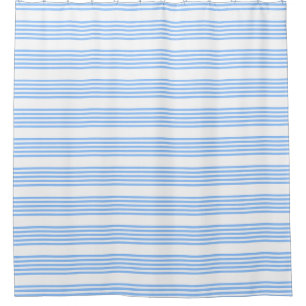 Blue and white five stripes pattern