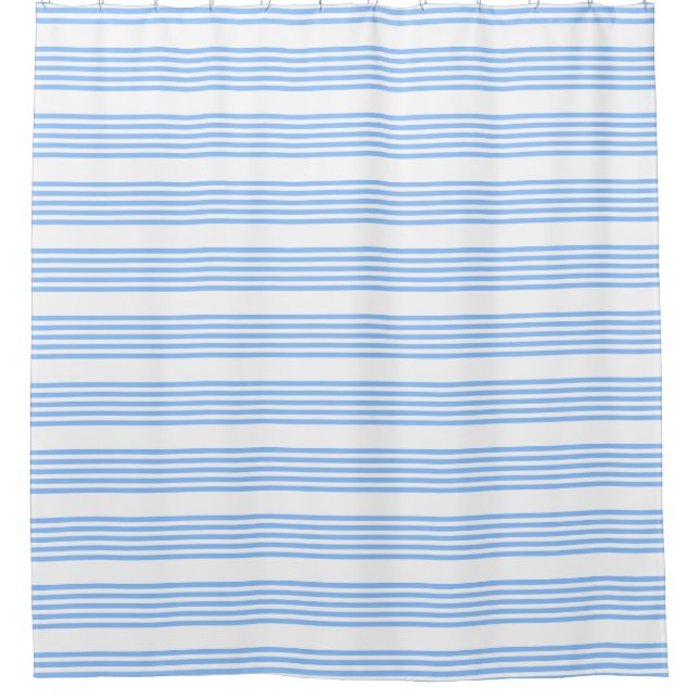 Blue and white five stripes pattern (Front)
