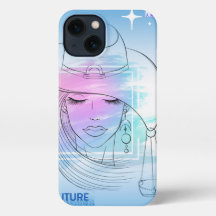 Blue and White Future Lawyer Phone Case