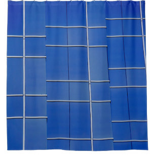 Blue and white glass windows