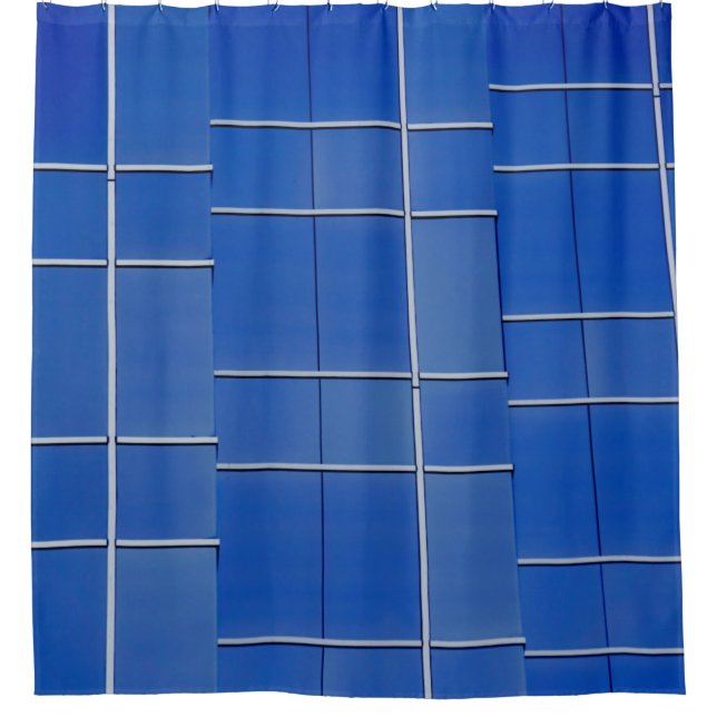 Blue and white glass windows (Front)
