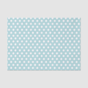 Blue and White Honeycomb Pattern Tissue Paper