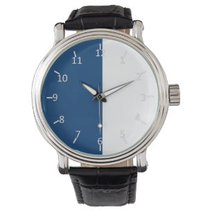 Blue and White Ivy Watch