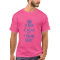 Blue and white keep calm and your text tee shirts