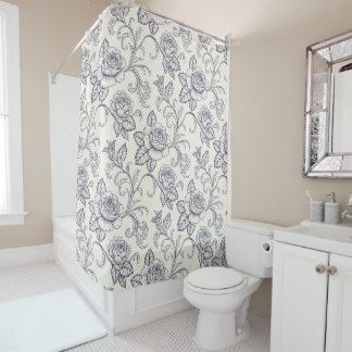 Blue and white roses flower country