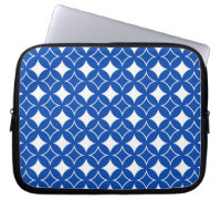 Blue and white shippo pattern