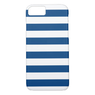 Blue and White Stripe Case-Mate iPhone Case