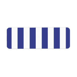 Blue and White Stripes