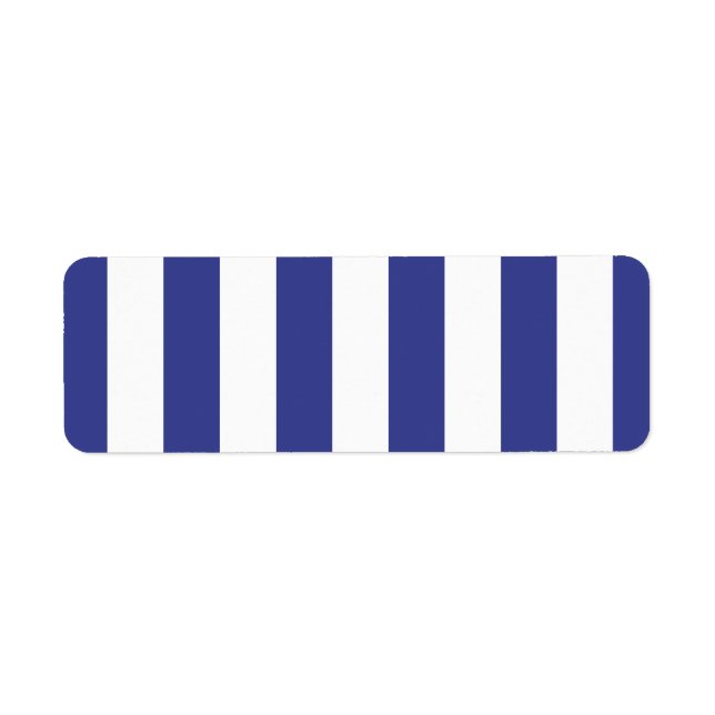 Blue and White Stripes (Front)