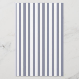 Blue and White Stripes Craft Paper