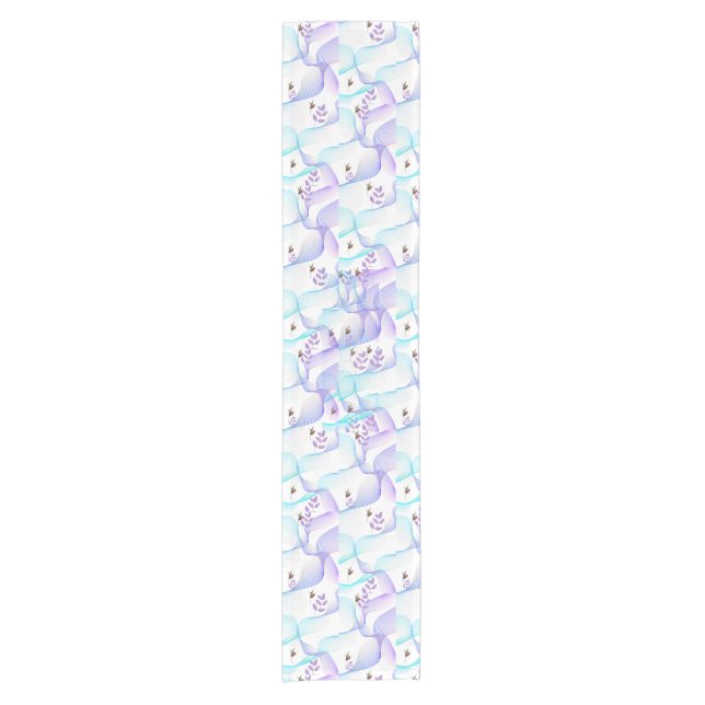 Blue and white table runner  (Front)