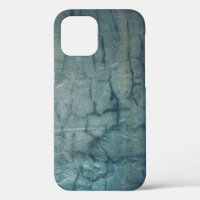Blue and white textile with water droplets