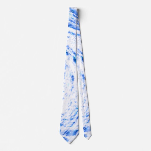 Blue and White Tie Dye (Front)