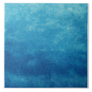 Blue and White Tile