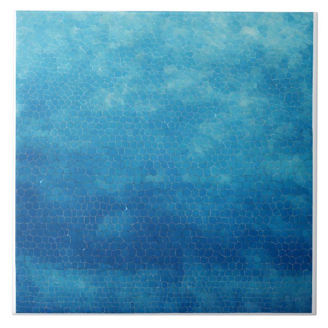 Blue and White Tile (Front)