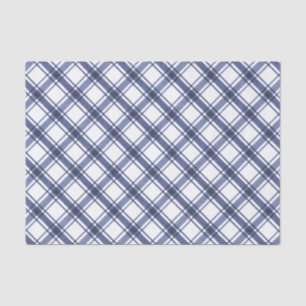 Blue and White Tissue Paper
