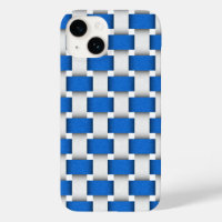 Blue and White Woven Beach Chair Fabric Design