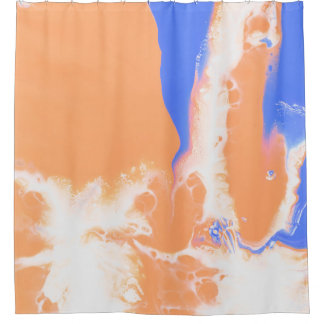 BLUE AND YELLOW ABSTRACT PAINTING