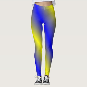 Blue and Yellow Leggings