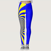 Blue and Yellow Leggings