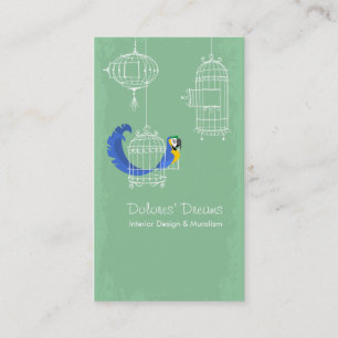 Blue-and-yellow Macaw Business Card