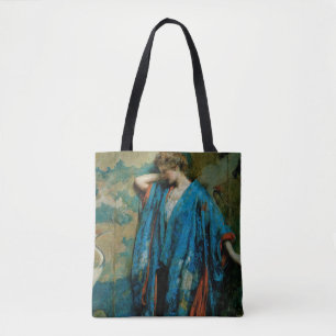 Blue and Yellow Tote Bag