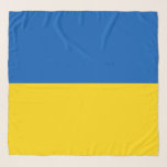 Blue and Yellow Ukraine Flag Scarf<br><div class="desc">Scarf with the blue and yellow Ukraine Flag.</div>