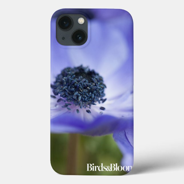 Blue Anemone Case-Mate iPhone Case (Back)