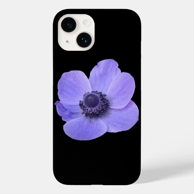 Blue Anemone Case-Mate iPhone Case (Back)