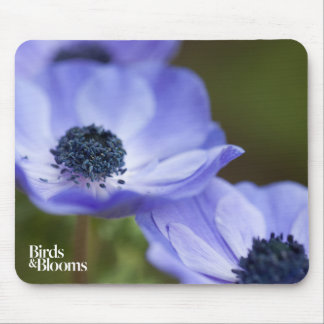 Blue Anemone Mouse Pad