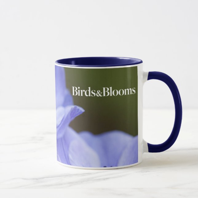 Blue Anemone Mug (Right)