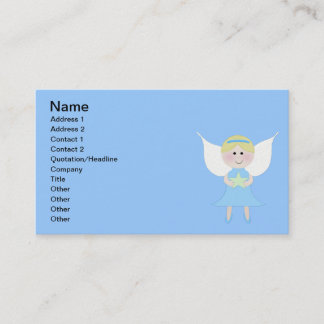 Blue Angel Business Card
