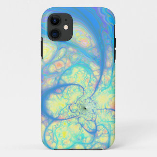 Blue Angel – Cosmic Azure & Lemon iPhone 11 Case