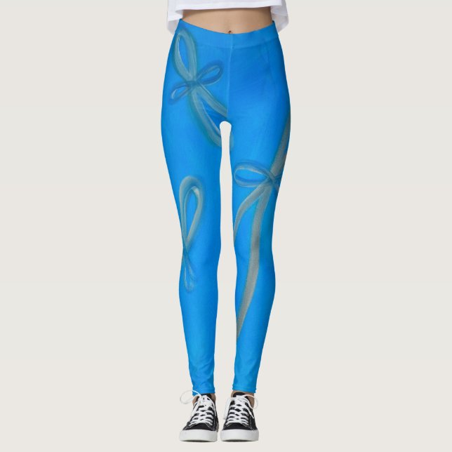 Blue Angel Infinity Leggings (Front)