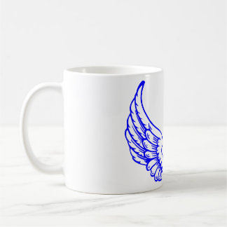 Blue Angel Wings Mug. Coffee Mug