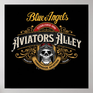 Blue Angels - Aviators Alley Petite affiche
