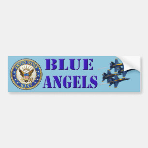 Blue Angels Bumper Sticker
