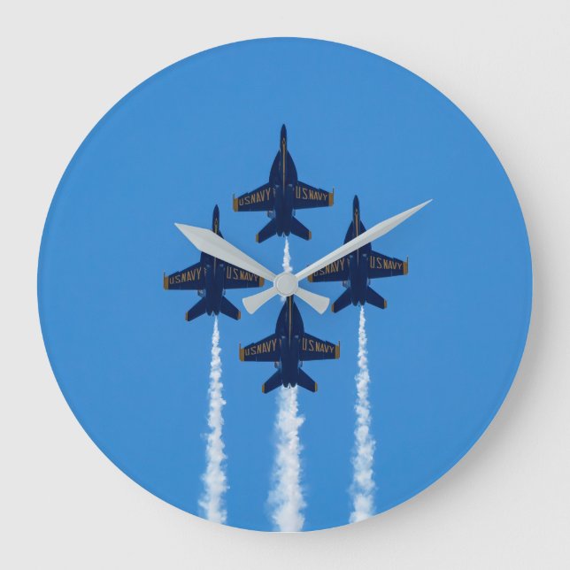 Blue Angels Clock (Front)